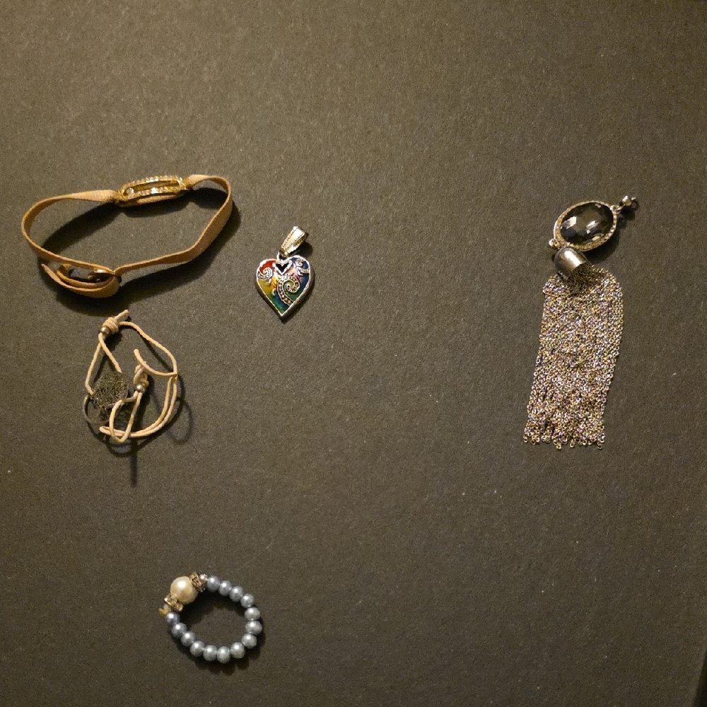 Simply Vera Vera Wang Mixed Metal and Pearl Bracelet Set